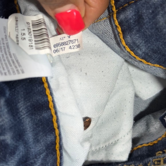 American Eagle Outfitters Slim Straight Extra Flex Men's Jeans Size 32x32 - Picture 12 of 14